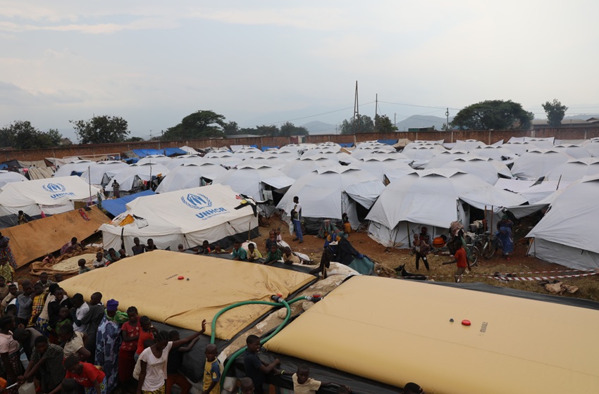 Le choléra menace les réfugiés congolais de Rugombo